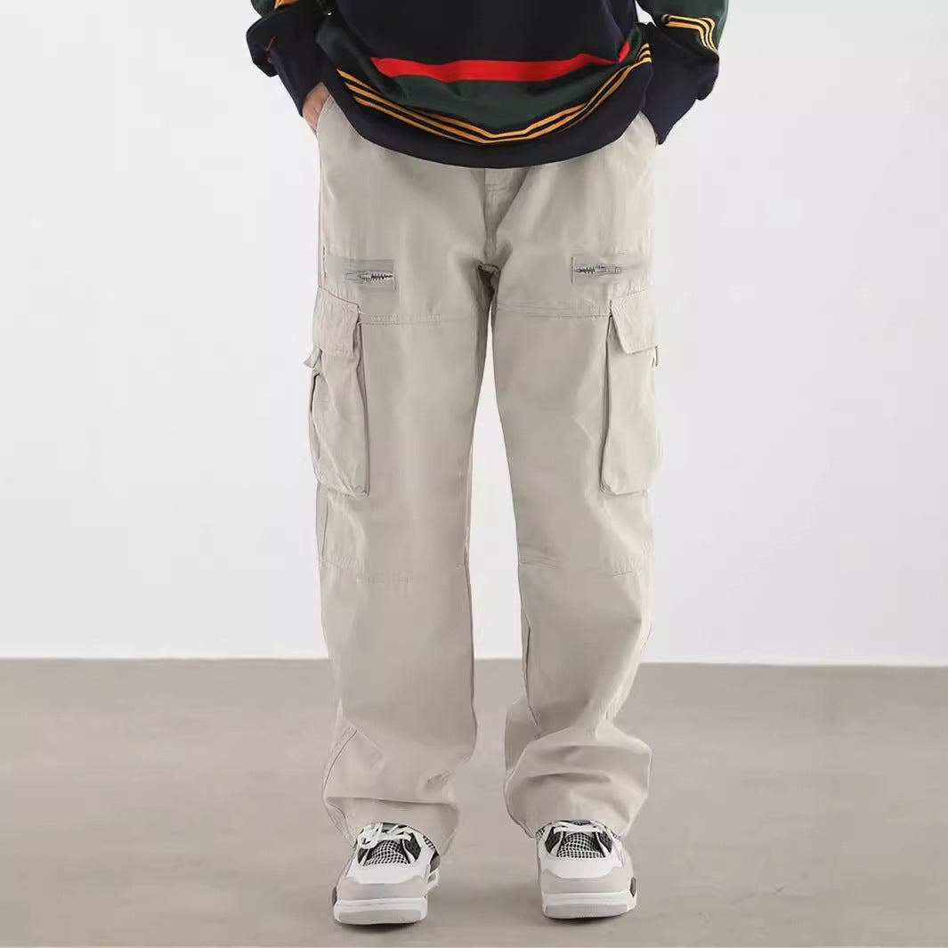 American Retro Easy Matching Overalls Men